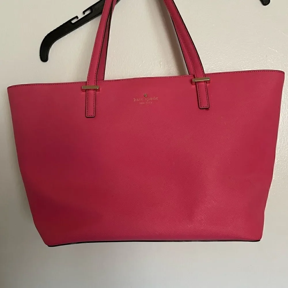 Kate Spade New YorkCEDAR STREET SMALL HARMONY TOTE In Pink Confetti / Excellent
